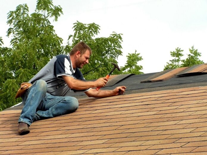 patching a roof