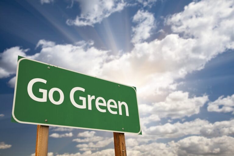 going green