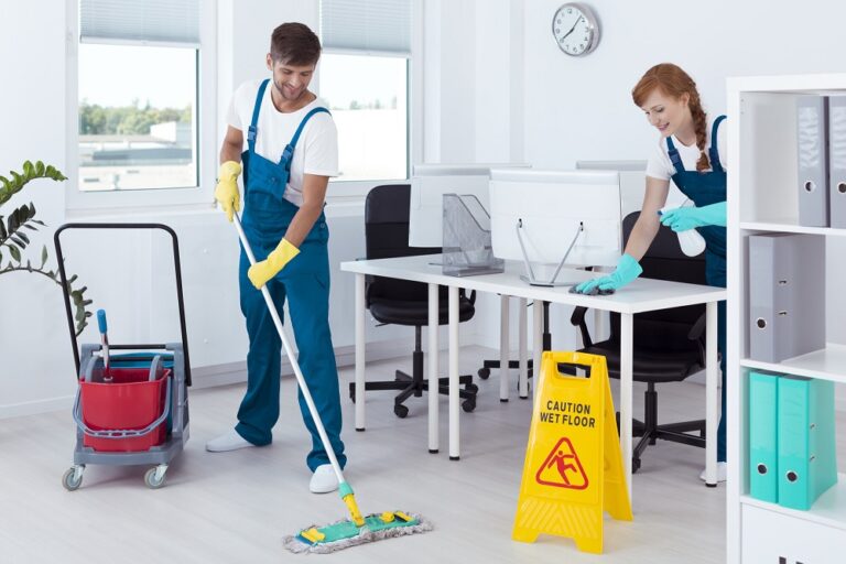 cleaning routine
