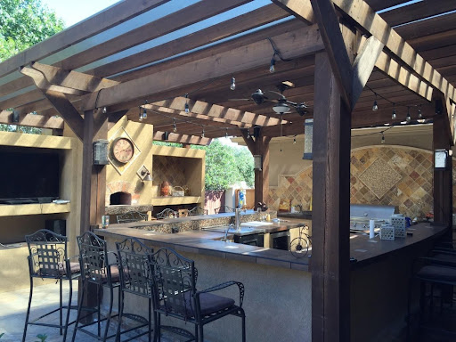 Rustic Outdoor Kitchen
