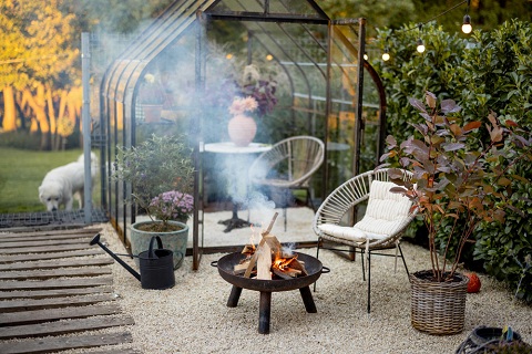 Outdoor Fireplace