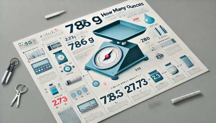 786 G How Many Ounces