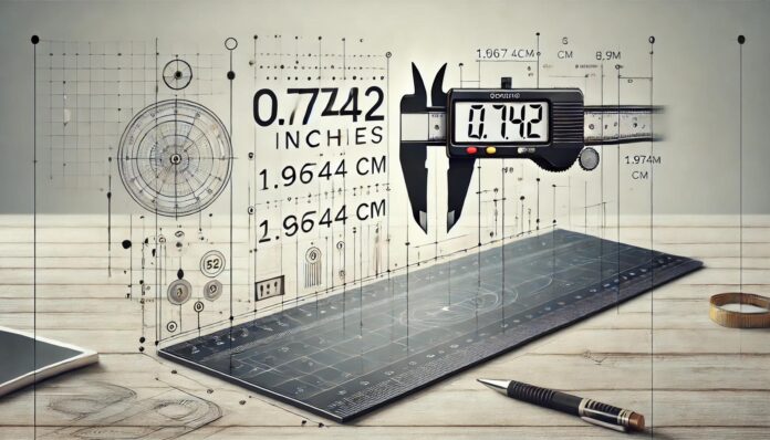 0.7742 Inches To cm